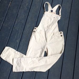 White overalls